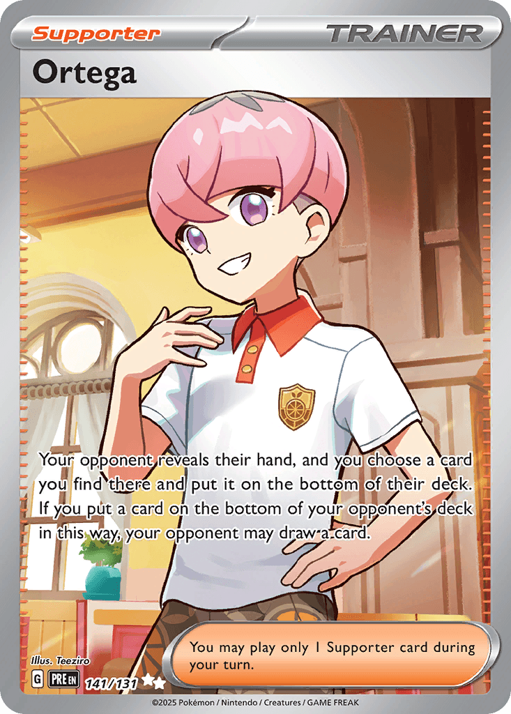 Ortega 141 — Scarlet & Violet: Prismatic Evolutions