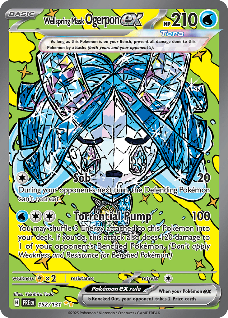 Wellspring Mask Ogerpon ex 152