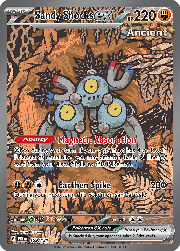 Sandy Shocks ex 159 — Scarlet & Violet: Prismatic Evolutions