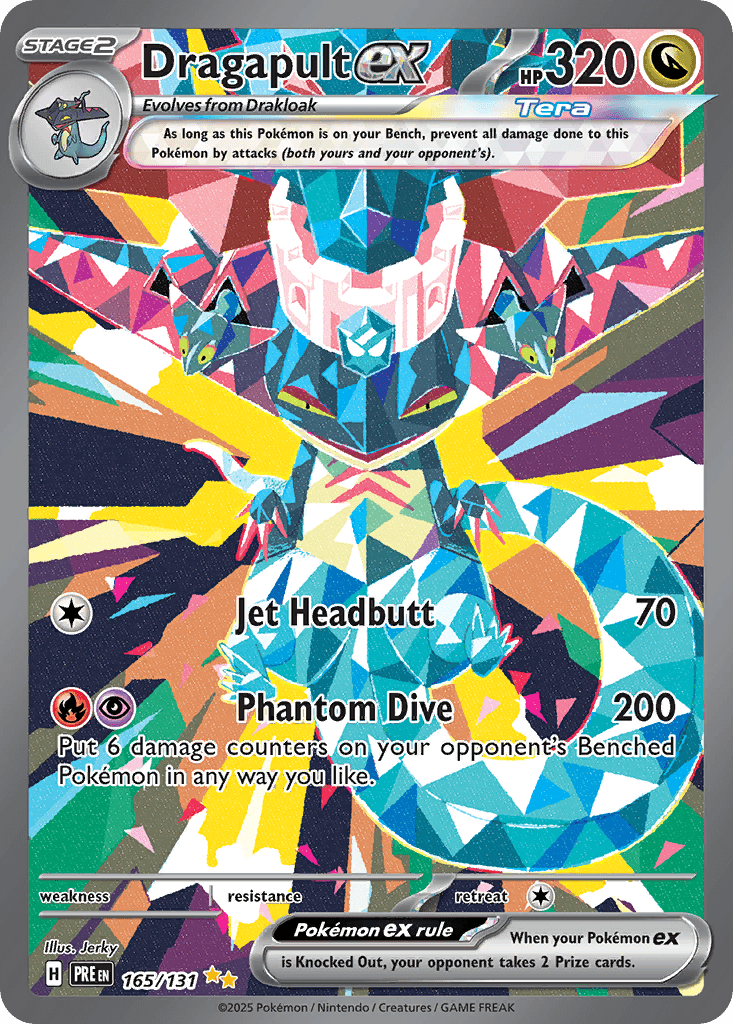 Dragapult ex 165 — Scarlet & Violet: Prismatic Evolutions