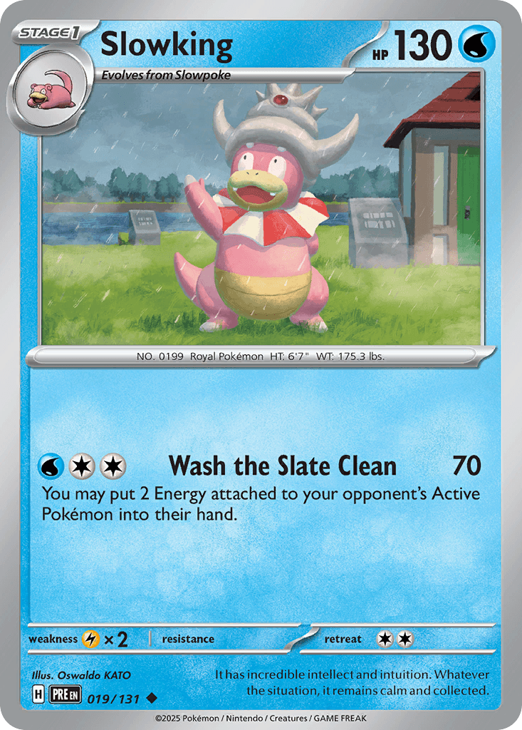 Slowking 19 — Scarlet & Violet: Prismatic Evolutions
