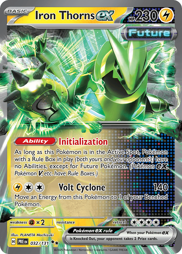 Iron Thorns ex 32 — Scarlet & Violet: Prismatic Evolutions