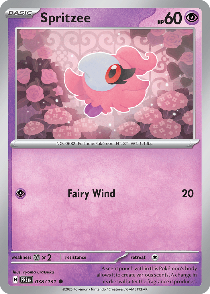 Spritzee 38 — Scarlet & Violet: Prismatic Evolutions