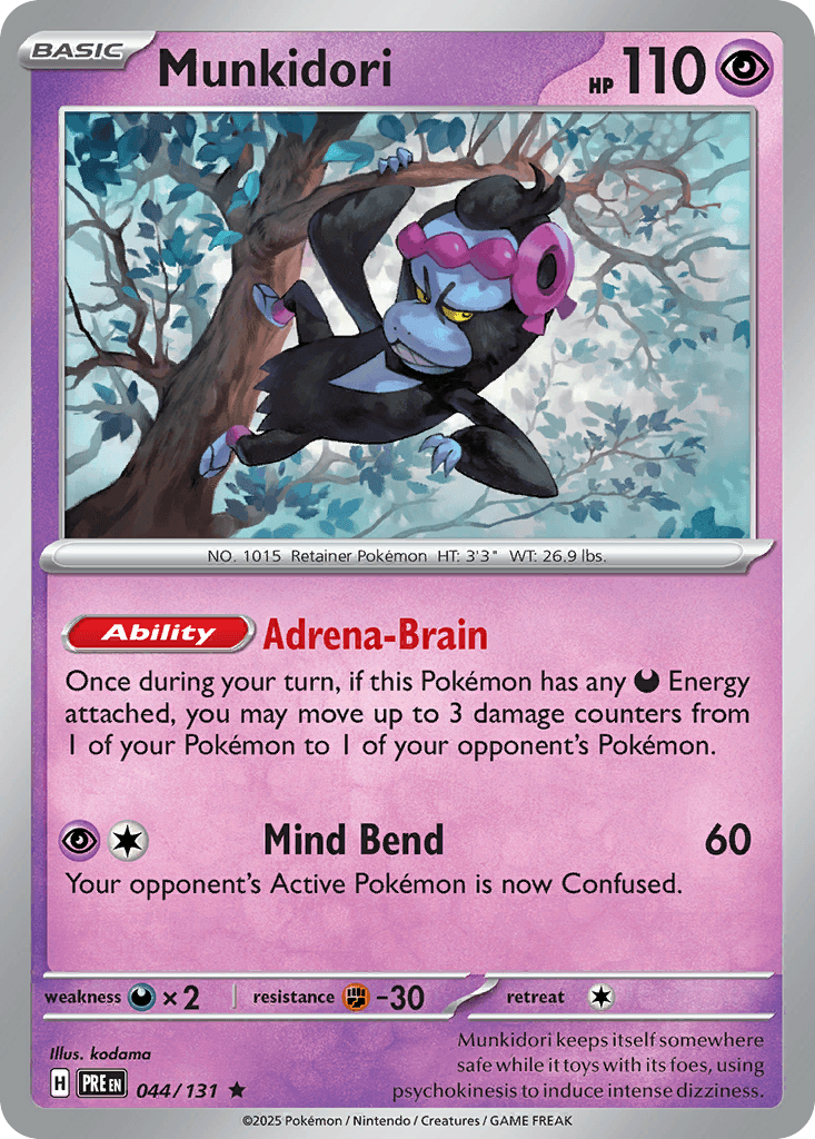Munkidori 44 — Scarlet & Violet: Prismatic Evolutions