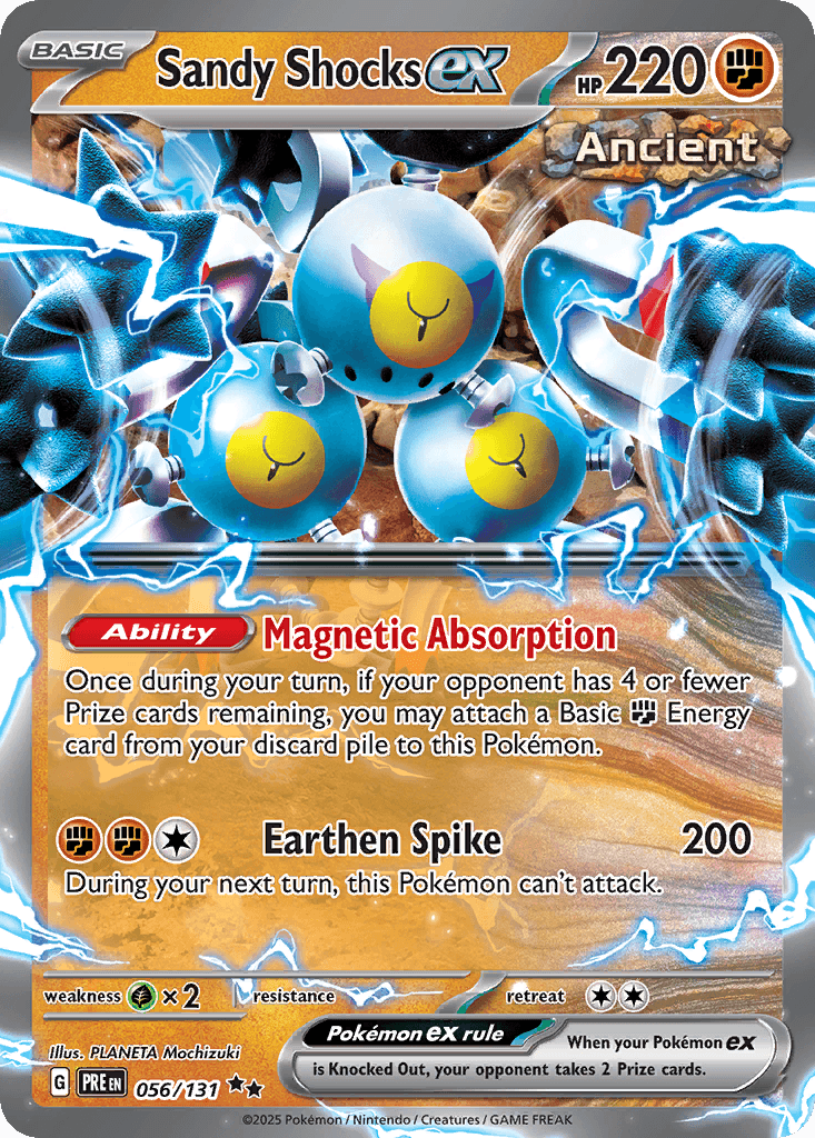 Sandy Shocks ex 56 — Scarlet & Violet: Prismatic Evolutions