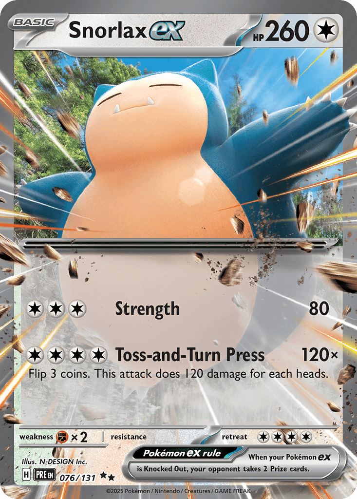 Snorlax ex 76