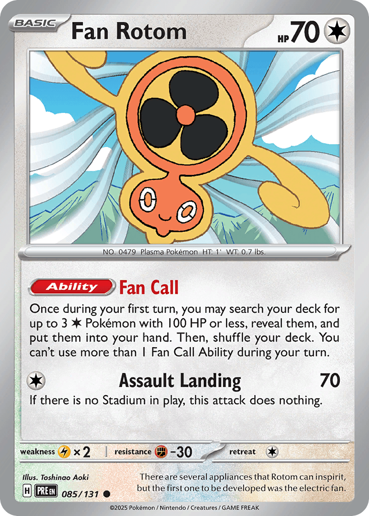 Fan Rotom 85
