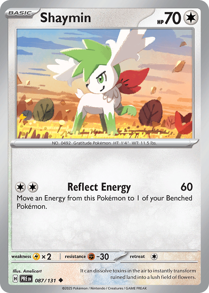 Shaymin 87 — Scarlet & Violet: Prismatic Evolutions