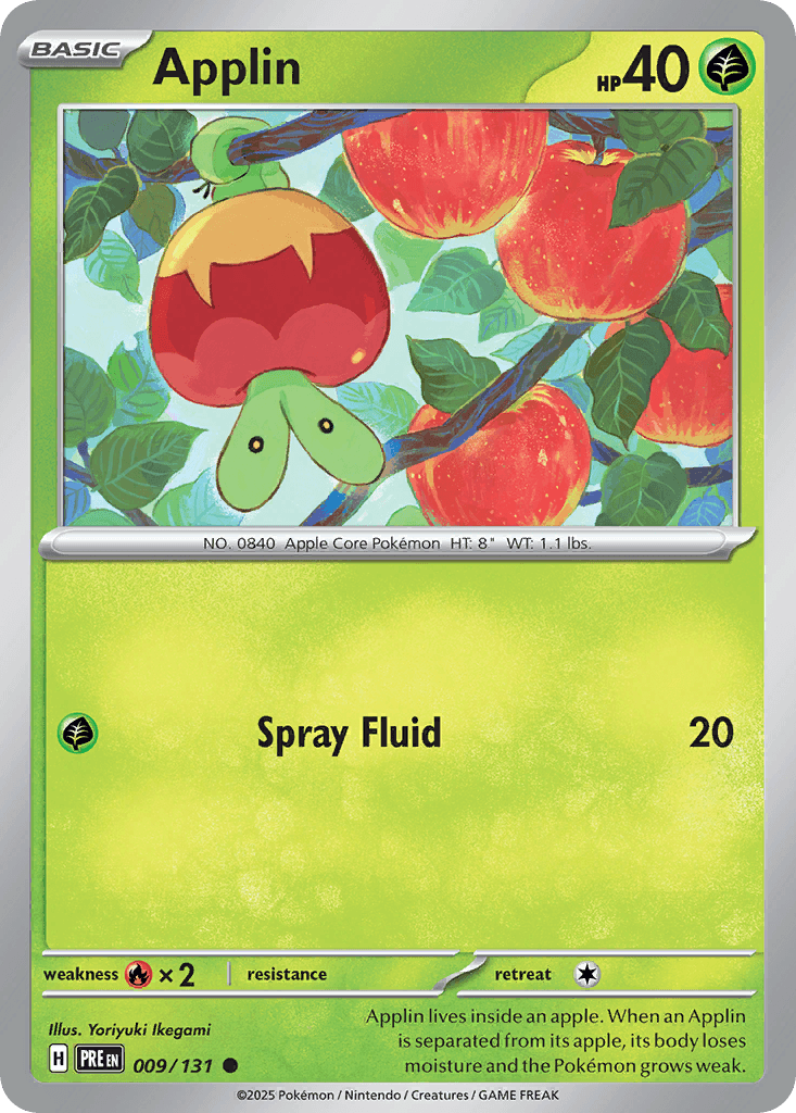 Applin 9 — Scarlet & Violet: Prismatic Evolutions