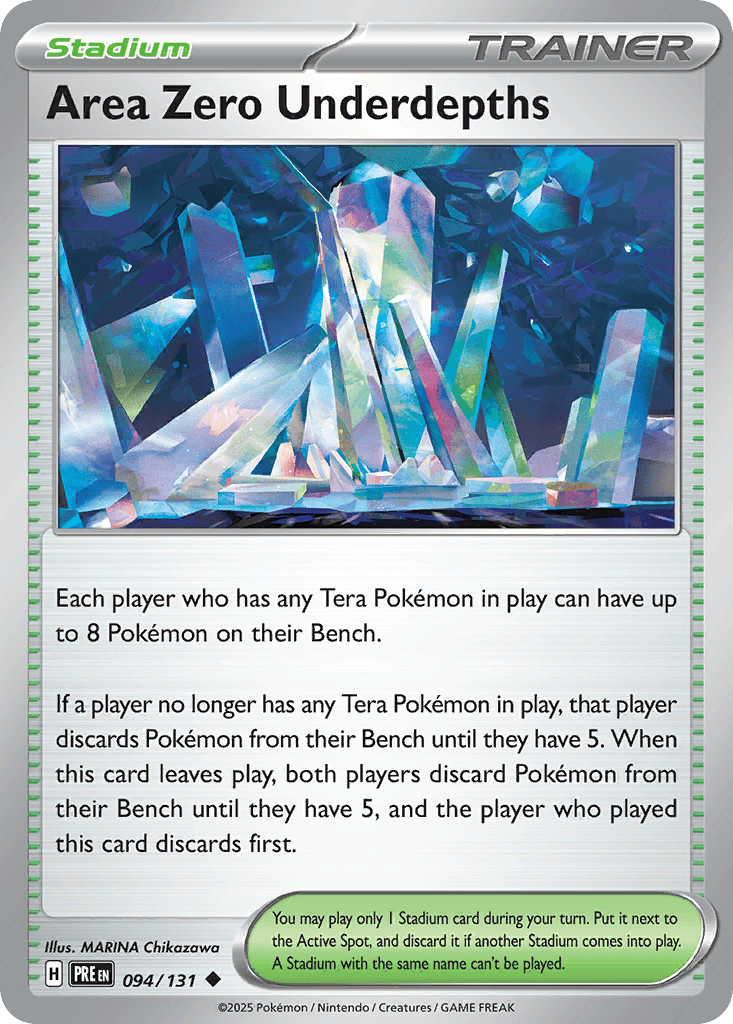 Area Zero Underdepths 94 — Scarlet & Violet: Prismatic Evolutions