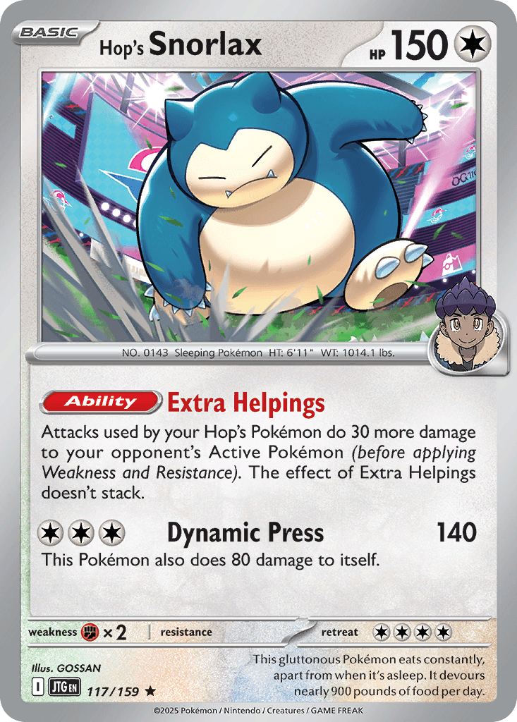 Hop's Snorlax 117