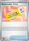 Redeemable Ticket