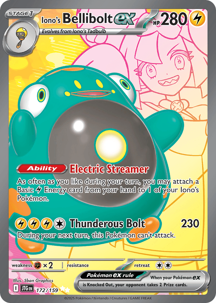 Iono's Bellibolt ex 172