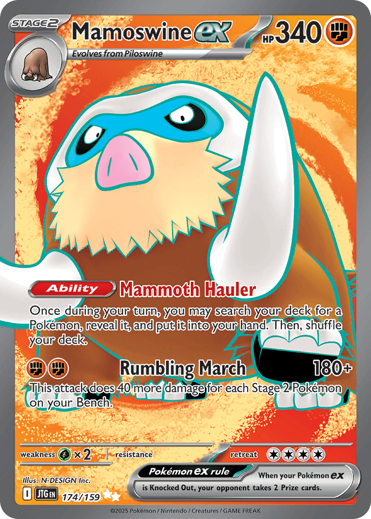 Mamoswine ex 174 — Journey Together