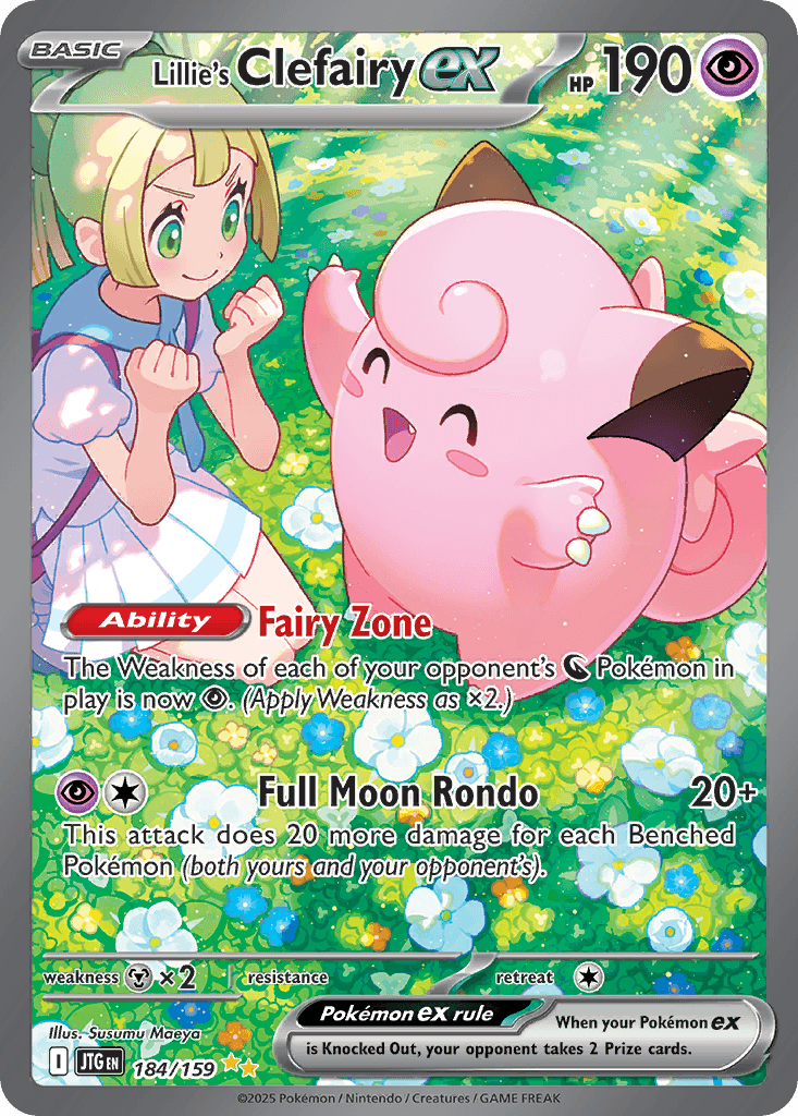 Lillie's Clefairy ex 184 — Journey Together