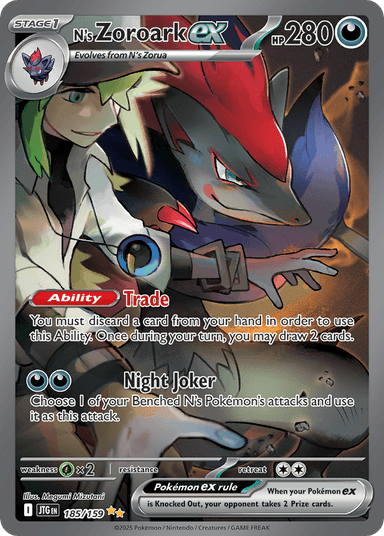 N's Zoroark ex 185