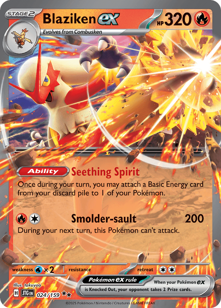 Blaziken ex 24