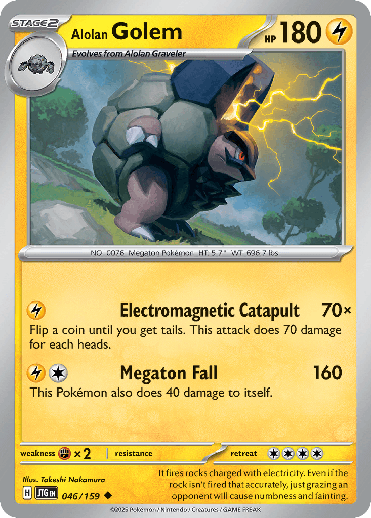 Alolan Golem 46 — Journey Together