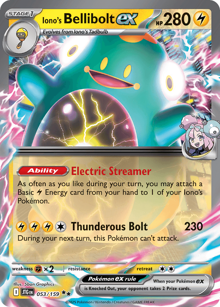 Iono's Bellibolt ex 53