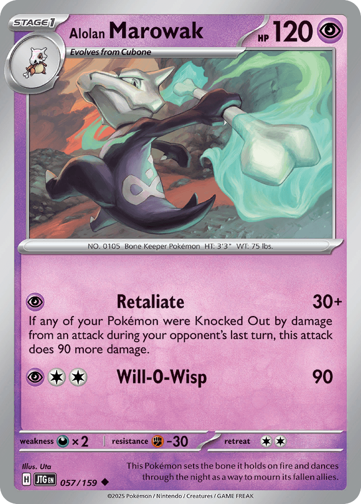 Alolan Marowak 57 — Journey Together