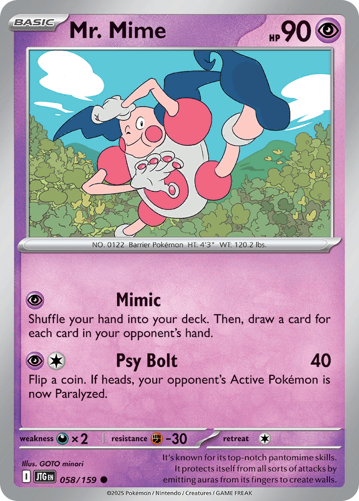 Mr. Mime 58 — Journey Together