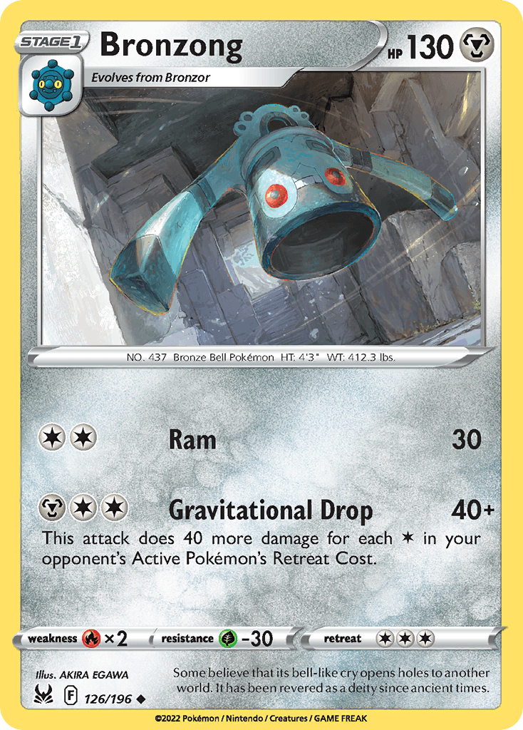 Bronzong 126 — Sword & Shield: Lost Origin