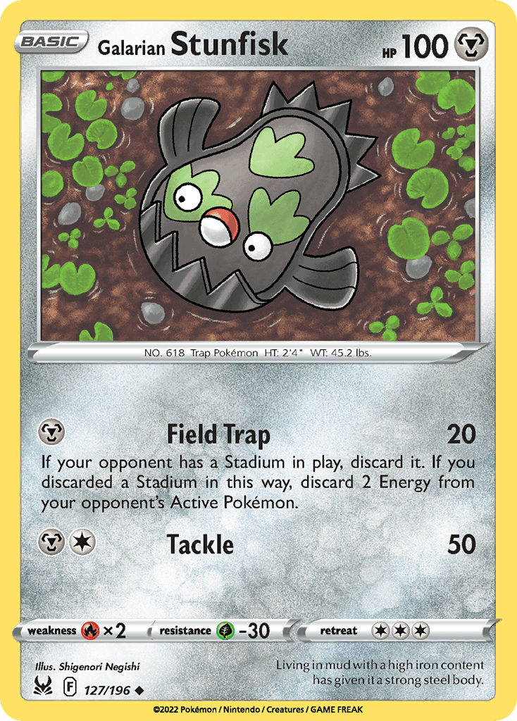 Galarian Stunfisk 127