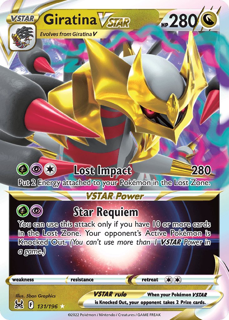 Giratina VSTAR 131 — Sword & Shield: Lost Origin