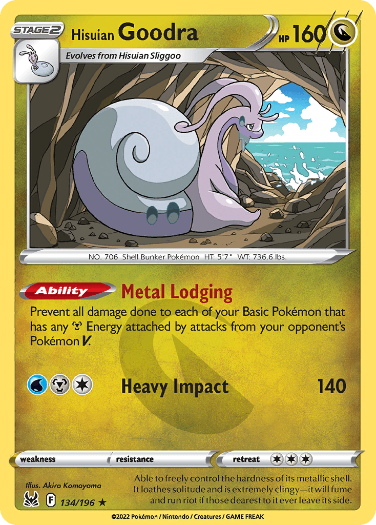 Hisuian Goodra 134