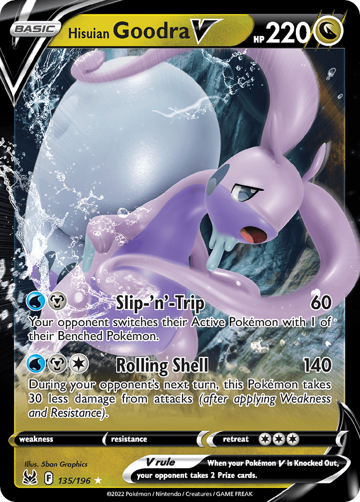 Hisuian Goodra V 135