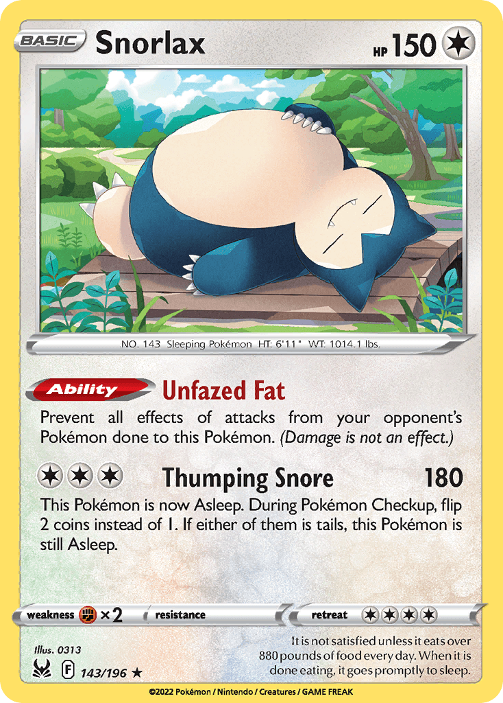 Snorlax 143