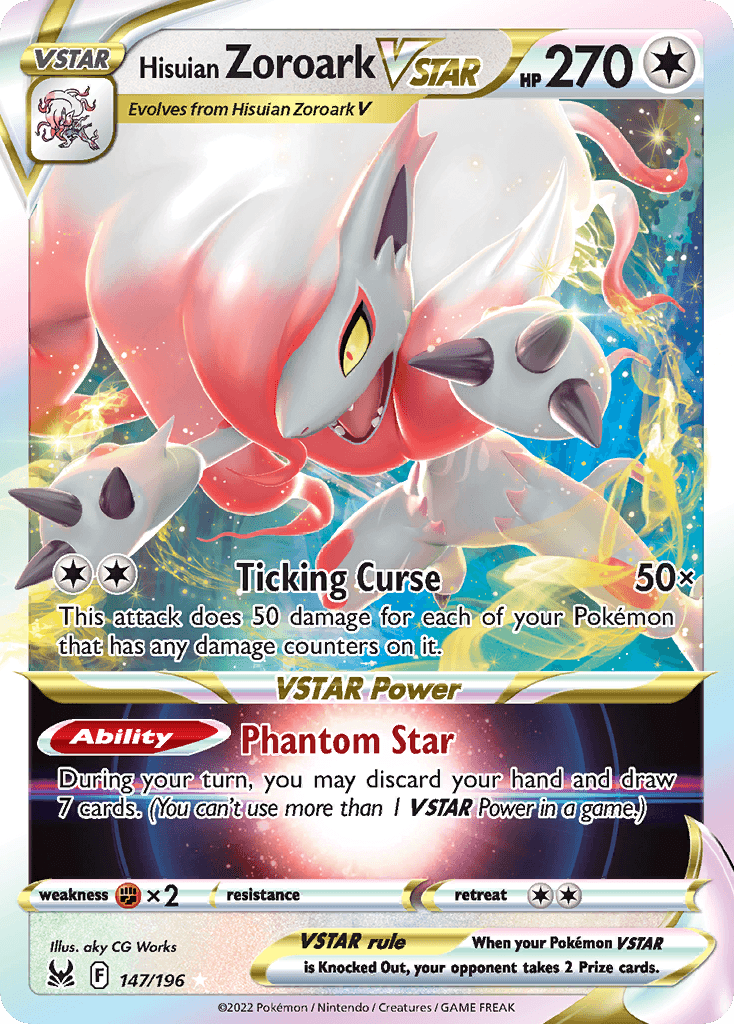 Hisuian Zoroark VSTAR 147
