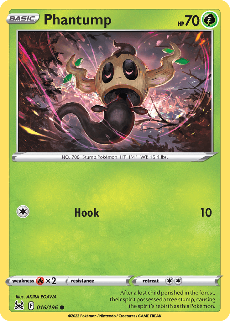Phantump 16 — Sword & Shield: Lost Origin