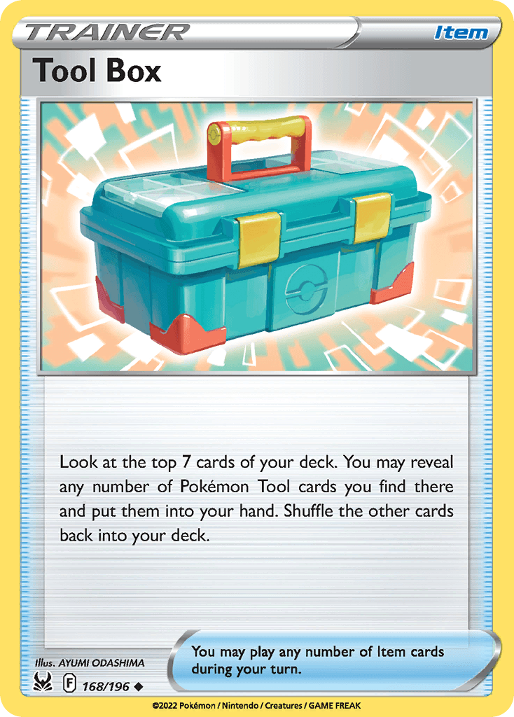 Tool Box 168