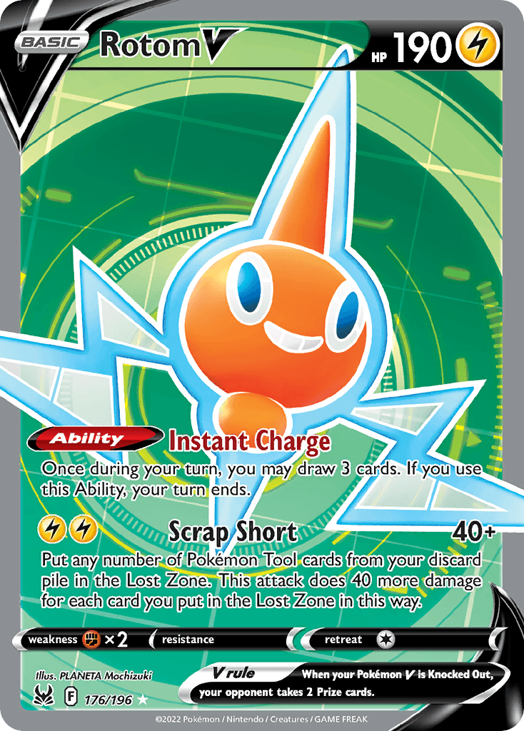 Rotom V 176 — Sword & Shield: Lost Origin