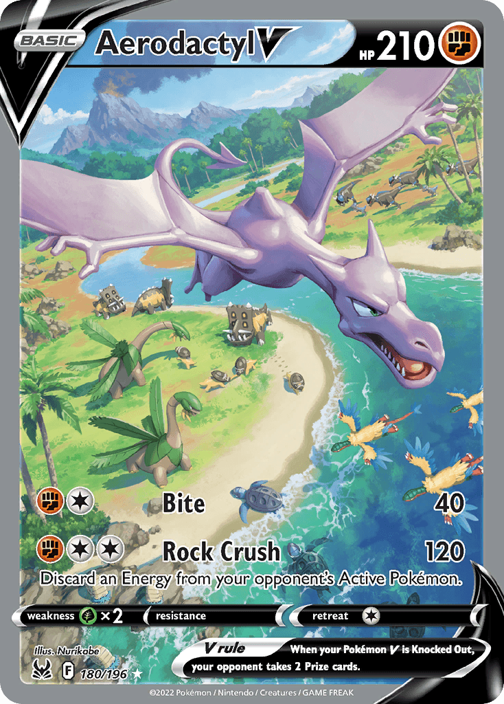 Aerodactyl V 180 — Sword & Shield: Lost Origin
