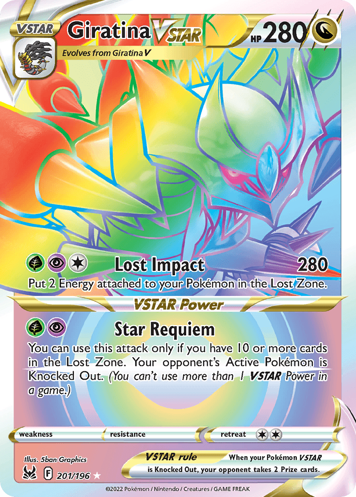 Giratina VSTAR 201 — Sword & Shield: Lost Origin