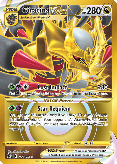 Giratina VSTAR 212