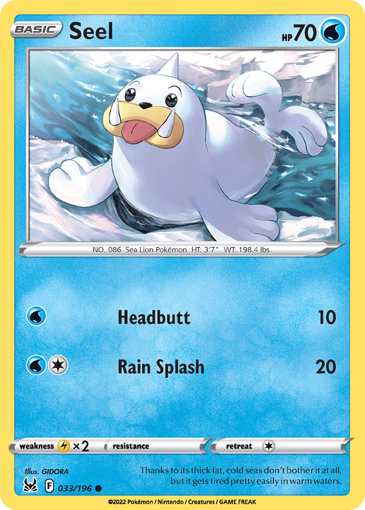 Seel 33 — Sword & Shield: Lost Origin
