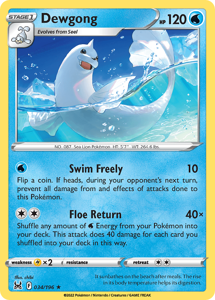 Dewgong 34