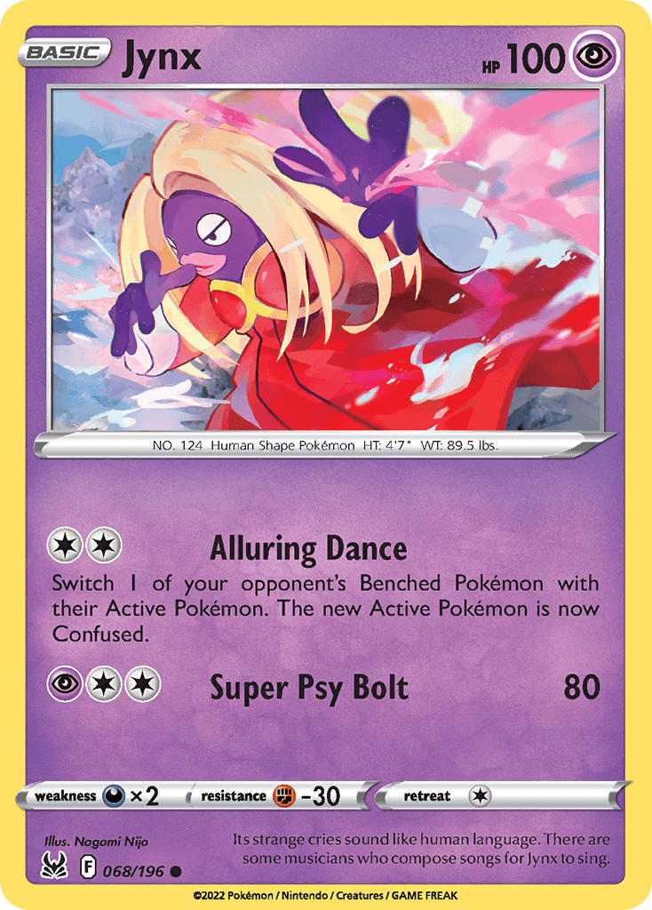 Jynx 68 — Sword & Shield: Lost Origin