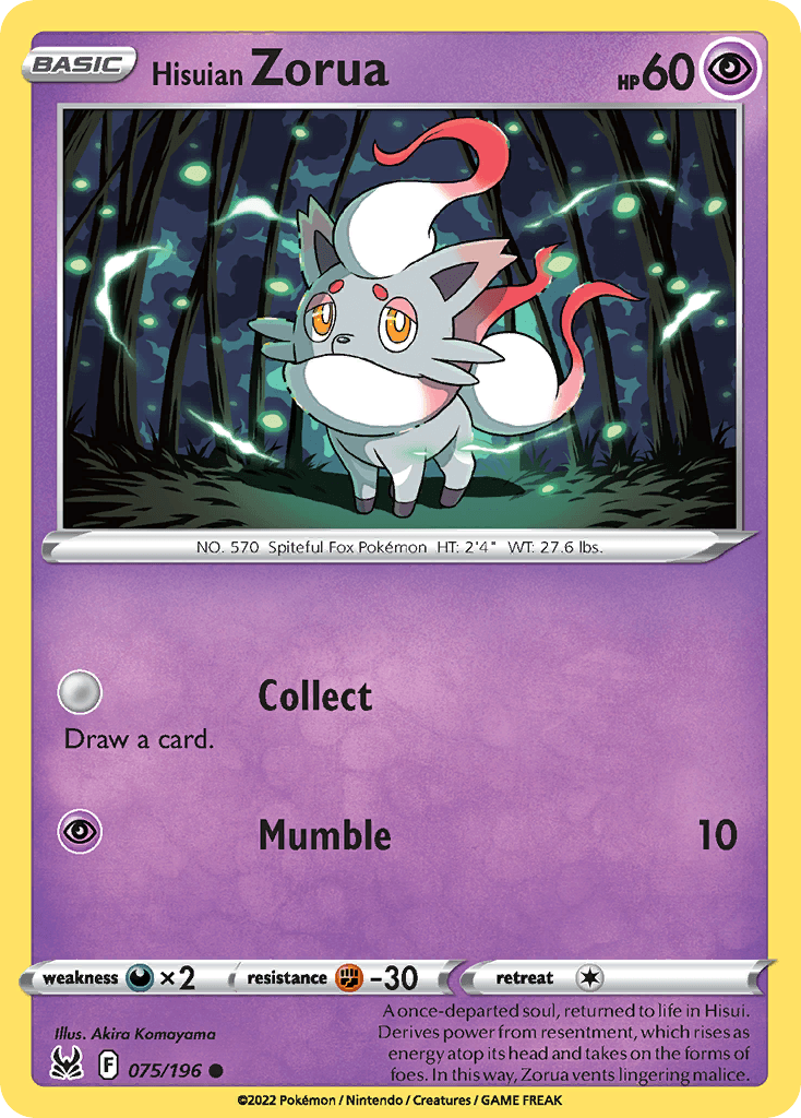 Hisuian Zorua 75