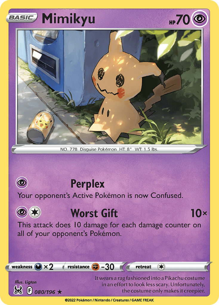 Mimikyu 80 — Sword & Shield: Lost Origin