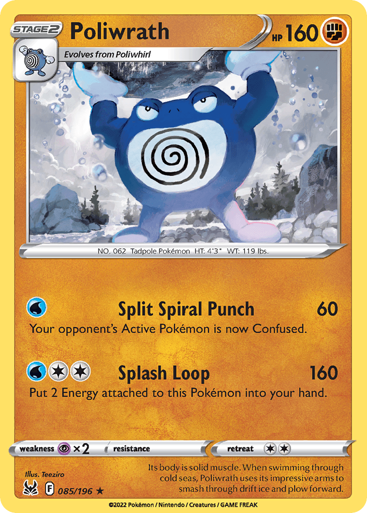 Poliwrath 85 — Sword & Shield: Lost Origin