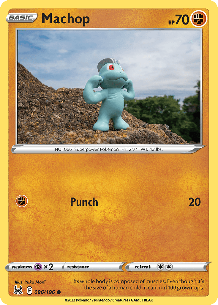 Machop 86 — Sword & Shield: Lost Origin
