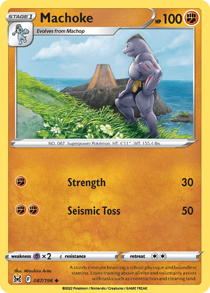 Machoke 87 — Sword & Shield: Lost Origin