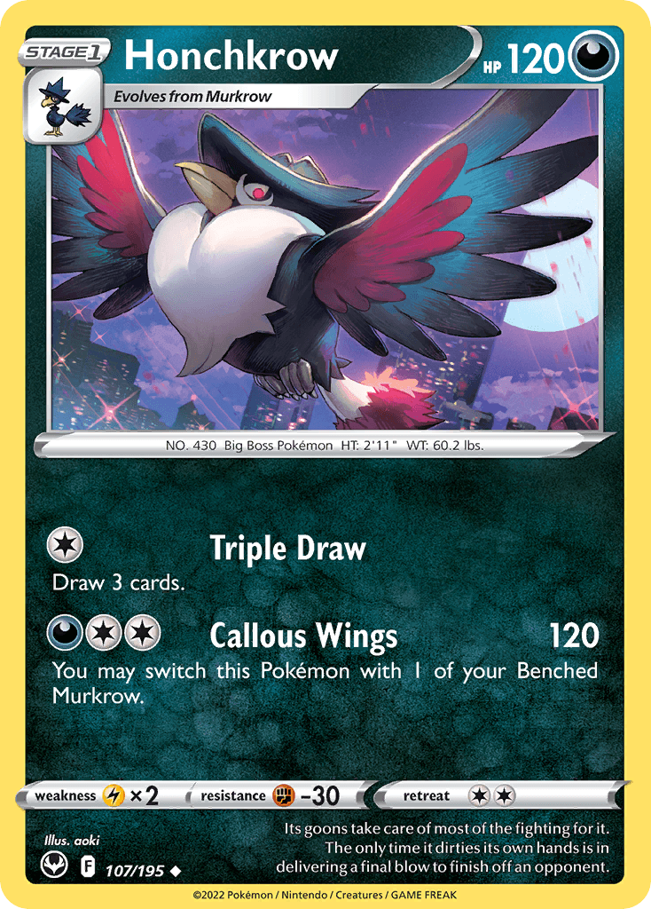 Honchkrow 107