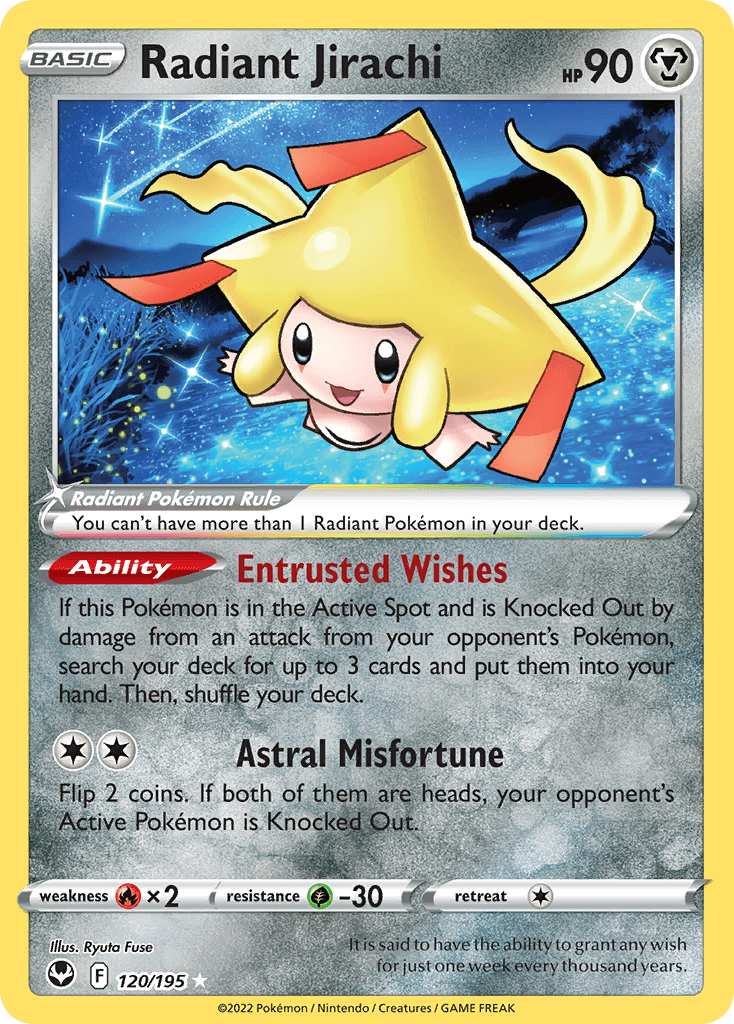 Radiant Jirachi 120