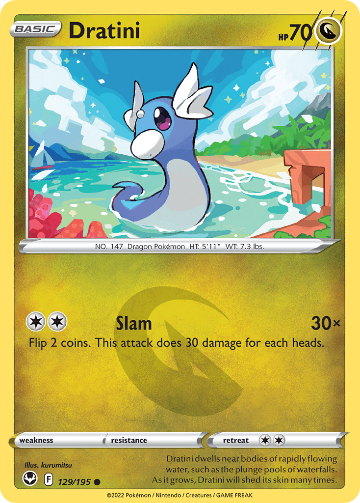 Dratini 129 — Sword & Shield: Silver Tempest