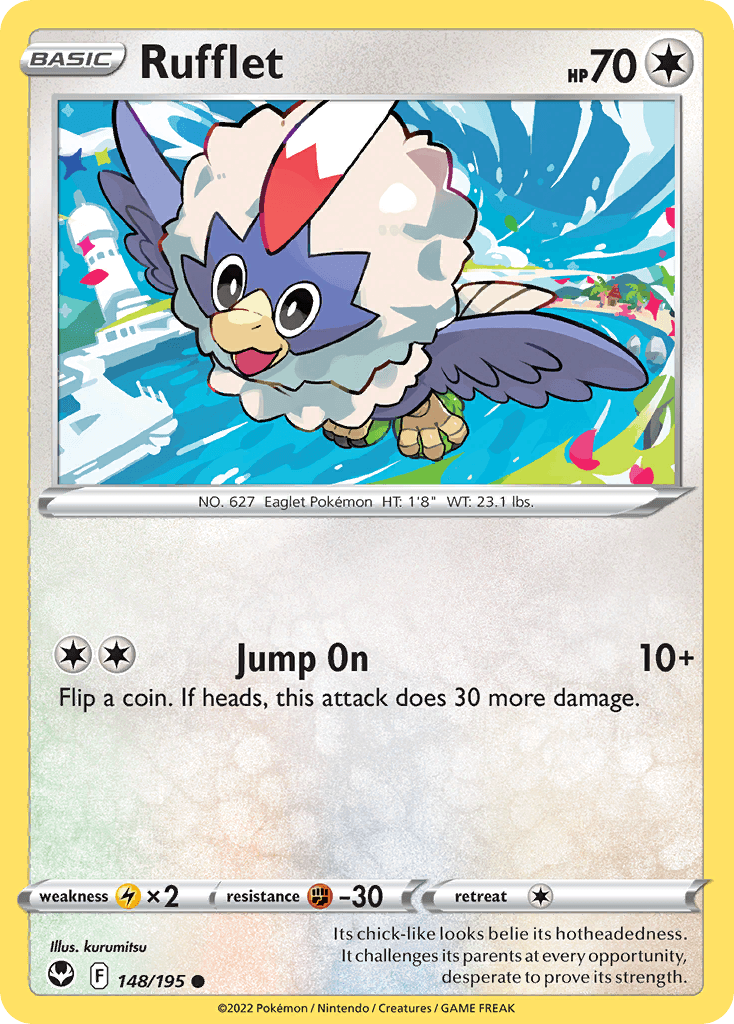 Rufflet 148 — Sword & Shield: Silver Tempest